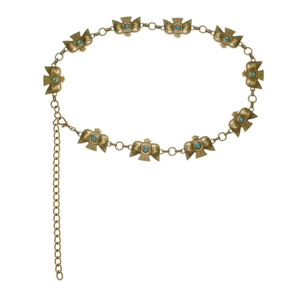 Zuni Antique Brass belt